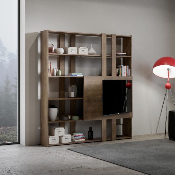 Composizione H Kato 6R 2 fianchi 2 fasce lunghe 2 fasce corte 2 fasce medie pannello TV NC - immagine 2