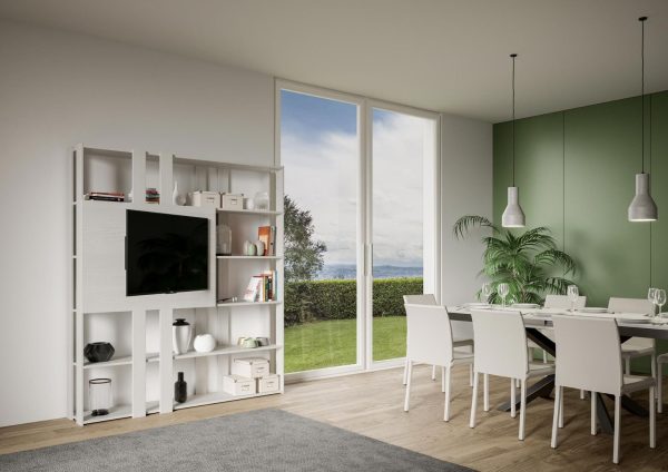Composizione N Kato 6R 6 fasce lunghe 2 fasce corte 2 fasce medie pannello TV BF - immagine 4