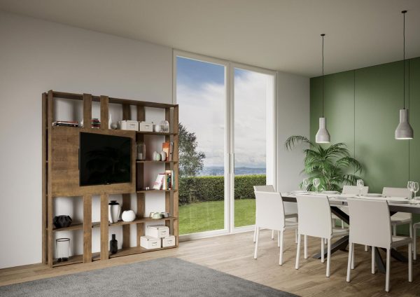 Composizione N Kato 6R 6 fasce lunghe 2 fasce corte 2 fasce medie pannello TV NC - immagine 2