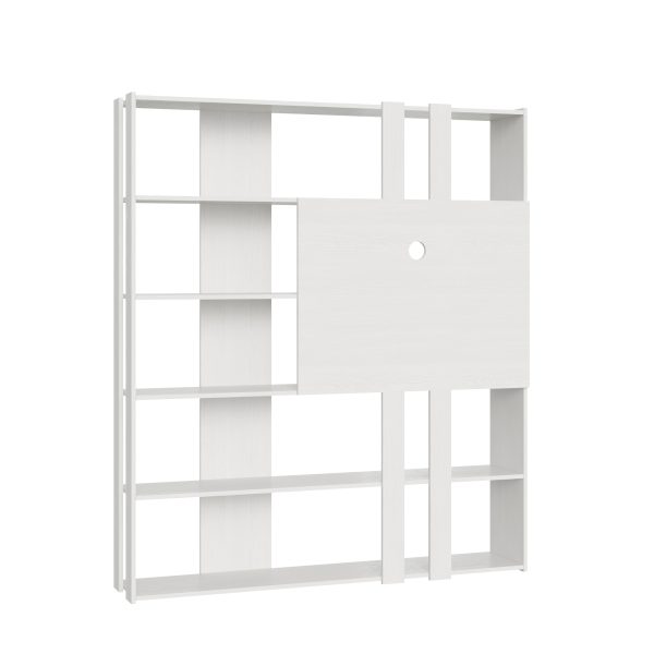 Composizione L Kato 6R 2 fianchi 2 fasce lunghe 2 fasce corte 2 fasce medie pannello TV BF