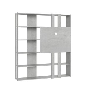 Composizione L Kato 6R 2 fianchi 2 fasce lunghe 2 fasce corte 2 fasce medie pannello TV CM