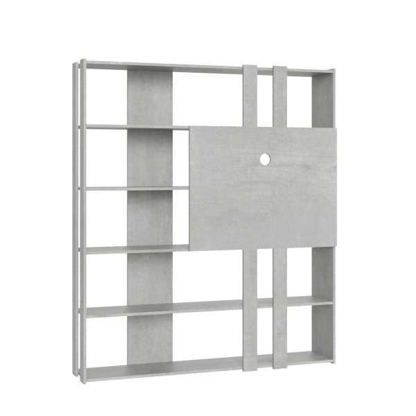 Composizione L Kato 6R 2 fianchi 2 fasce lunghe 2 fasce corte 2 fasce medie pannello TV CM