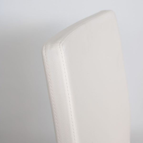 Sedia Trudy gambe quercia cuscino bianco 01 - immagine 3