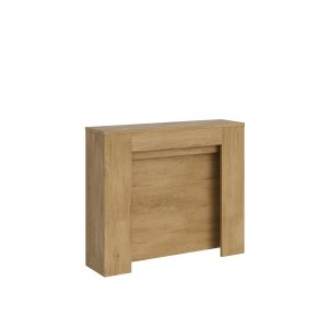 Consolle allungabile 90x25/211 cm Kiba Quercia Natura