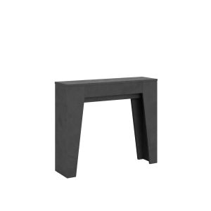 Consolle allungabile 90x25/181 cm Narrow Antracite