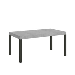 Tavolo allungabile 90x140/400 cm Everyday Premium cemento telaio Antracite