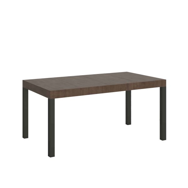 Tavolo allungabile 90x130/390 cm Everyday Premium noce telaio Antracite