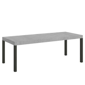 Tavolo allungabile 90x180/440 cm Everyday Premium cemento telaio Antracite