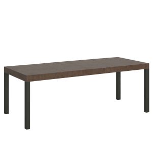 Tavolo allungabile 90x180/440 cm Everyday Premium noce telaio Antracite