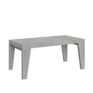 Tavolo allungabile 90x90/246 cm Naxy Premium Cemento