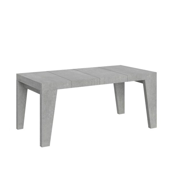 Tavolo allungabile 90x90/246 cm Naxy Premium Cemento