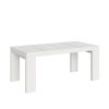 Tavolo allungabile 90x120/224 cm Roxell Premium Bianco Frassino