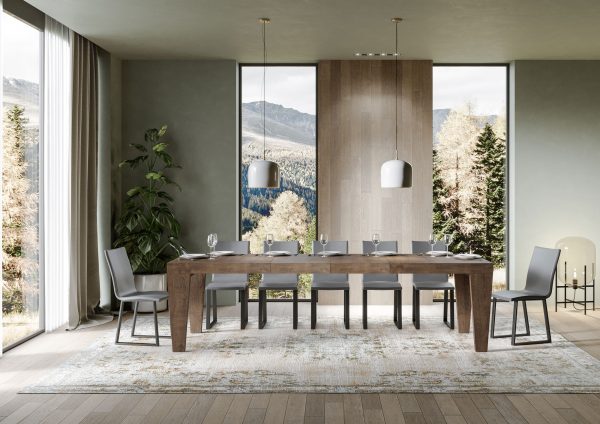 Tavolo allungabile 90x180/284 cm Spimbo Premium Noce - immagine 3