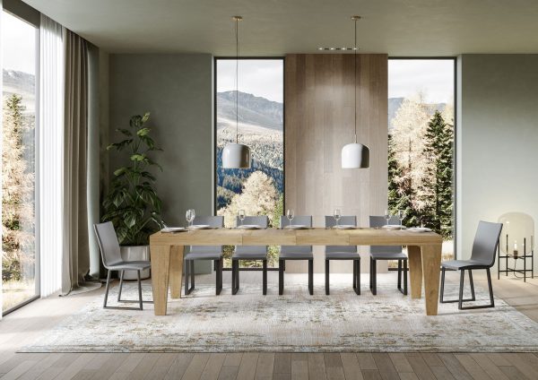 Tavolo allungabile 90x180/284 cm Spimbo Premium Quercia Natura - immagine 3