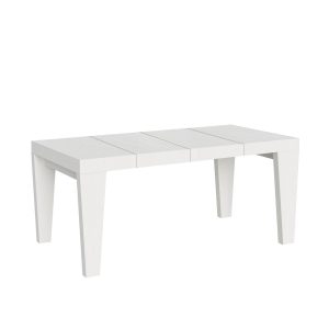 Tavolo allungabile 90x140/244 cm Spimbo Premium Bianco Frassino