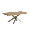 Tavolo allungabile 90x120/224 cm Volantis Premium Quercia Natura telaio 4/A