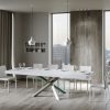 Tavolo allungabile 90x160/264 cm Volantis Premium Bianco Frassino telaio 4/A - immagine 3