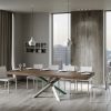 Tavolo allungabile 90x140/400 cm Volantis Premium noce telaio 4/A - immagine 3