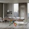 Tavolo allungabile 90x200/460 cm Volantis Premium Noce telaio 4/B - immagine 3
