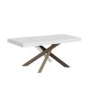 Tavolo allungabile 90x130/234 cm Volantis Premium Bianco Frassino telaio 4/C