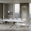 Tavolo allungabile 90x130/234 cm Volantis Premium Bianco Frassino telaio 4/C - immagine 3