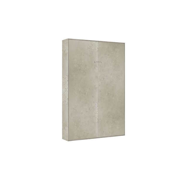 Letto matrimoniale francese a scomparsa 140 verticale Kentaro Cashmere