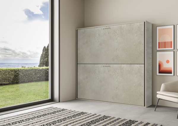Letto a scomparsa doppio orizzontale Kando Cashmere - immagine 2
