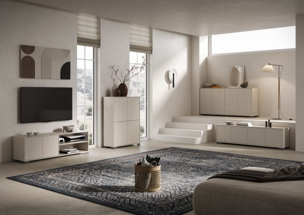 Madia 4 ante 172x40x83 cm Lumina cashmere - immagine 5