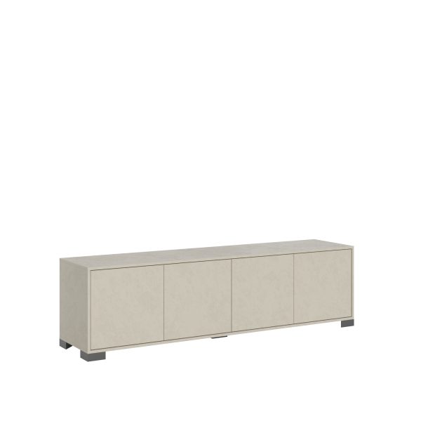 Porta TV 4 ante 172x40x48 cm Lumina cashmere