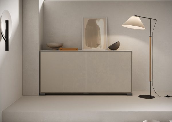 Madia 4 ante 172x40x83 cm Lumina cashmere - immagine 2