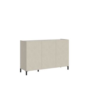 Madia 3 ante 130x40x84 cm Solaria cashmere