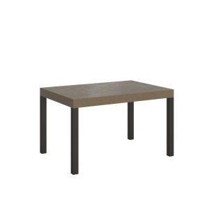 Tavolo allungabile 90x120/380 cm Everyday tortora gambe antracite