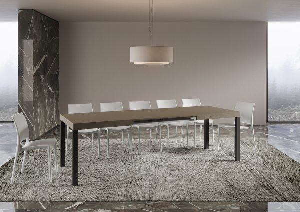Tavolo allungabile 80x160/244 cm Everyday Tortora - immagine 4
