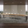 Tavolo allungabile 90x120/380 cm Everyday quercia natura gambe antracite - immagine 4