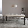 Tavolo allungabile 90x120/224 cm Everyday Premium cashmere telaio antracite - immagine 4