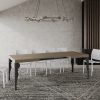 Tavolo allungabile 80x140/224 cm Paxon Tortora - immagine 4