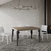 Tavolo allungabile 80x140/224 cm Paxon Tortora - immagine 3