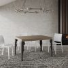Tavolo allungabile 80x140/224 cm Paxon Tortora - immagine 2