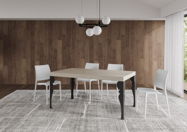 Tavolo allungabile 80x160/244 cm Paxon Cashmere - immagine 3