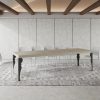 Tavolo allungabile 90x160/264 cm Paxon Premium cashmere telaio antracite - immagine 4