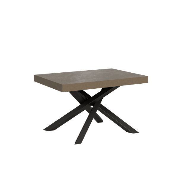 Tavolo allungabile 90x120/380 cm Volantis tortora gambe antracite