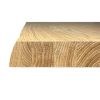 Tavolo allungabile 90x180/230 cm Vindral scortecciato rovere gambe antracite - immagine 5