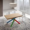 Tavolo allungabile 90x140/190 cm Versalux scortecciato rovere gambe 4/B - immagine 2