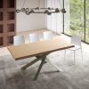 Tavolo allungabile 90x200/250 cm Versalux scortecciato rovere gambe 4/A - immagine 2