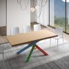 Tavolo allungabile 90x200/300 cm Versalux scortecciato rovere gambe 4/B - immagine 2