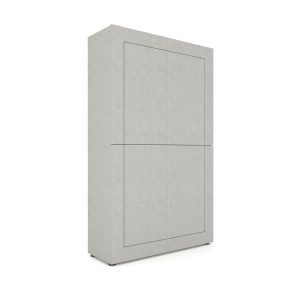 Credenza alta 4 ante 100x35x165 cm Elios cashmere
