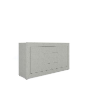 Madia 2 ante/3 cassetti 150x40x83,5 cm Elios cashmere