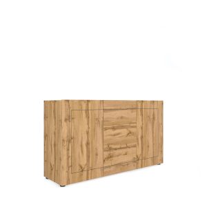 Madia 2 ante/3 cassetti 150x40x83,5 cm Elios quercia natura