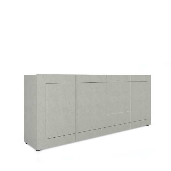 Madia 3 ante/3 cassetti 200x40x83,5 cm Elios cashmere