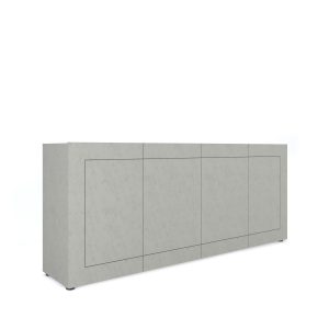 Madia 4 ante 200x40x83,5 cm Elios cashmere